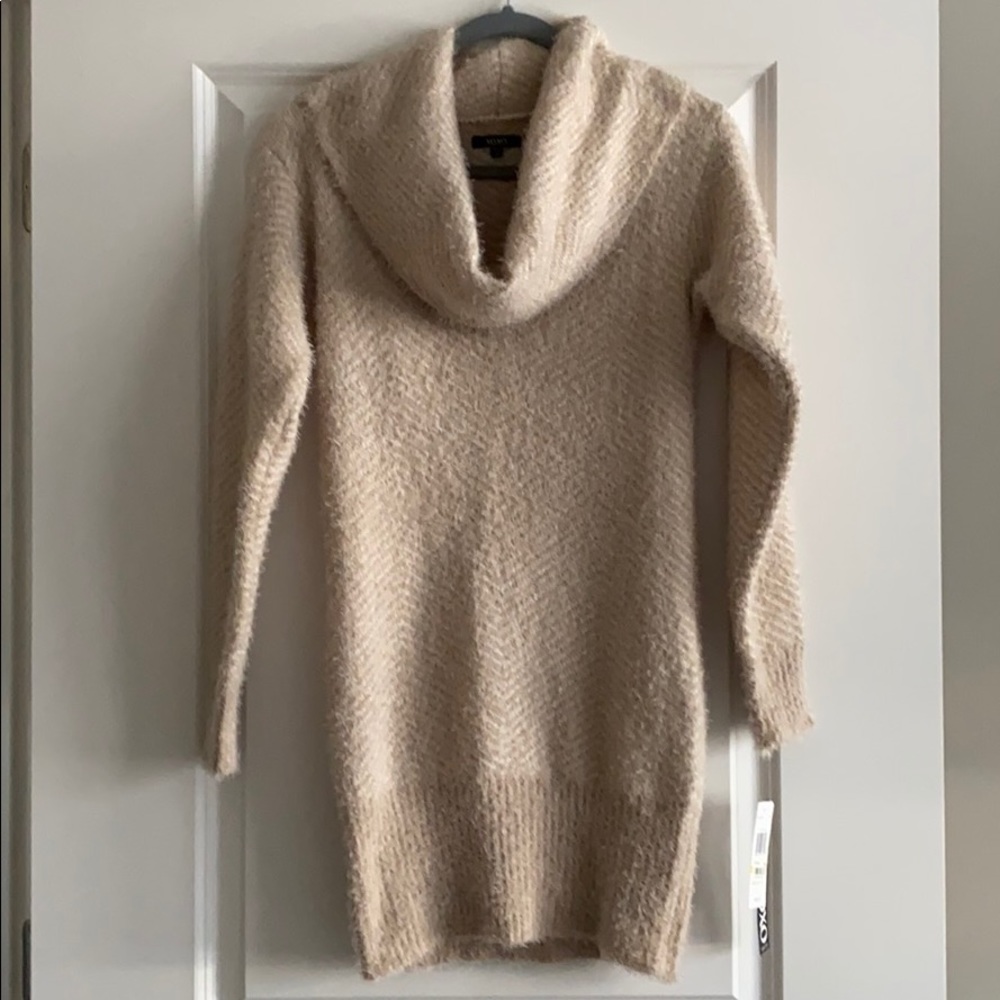 XOXO Cowl Neck Sweater Tunic